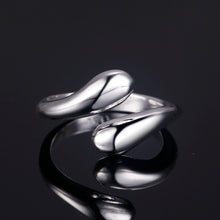 Load image into Gallery viewer, New Fashion Solid Silver Jewellery Sets Necklace+Bracelet+ Ring +1 Pair Earrings