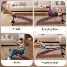 Load image into Gallery viewer, Multi-Position Adjustable Utility Bench for Home Gym Weightlifting and Strength Training, Sit-up Chair Collapsible Design