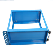 Load image into Gallery viewer, Tool Cart on Wheels, Heavy Duty Steel Utility Cart w/Lockable Wheels, 400 LBS Capacity Industrial Service Cart for Garage, Warehouse, Workshop (Two-layer Bright Blue)