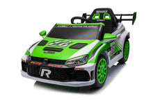 Load image into Gallery viewer, 12V4A 20W*2 one button start, forward and backward, high and low speed, music, front light, power display, two doors can open, 2.4G R/C, seat belt four wheel absorber KIDS RIDE ON CAR