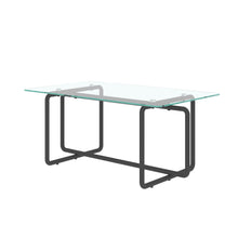 Load image into Gallery viewer, Modern Tempered Glass Tea Table Coffee Table, Table for Living Room,Transparent