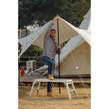 Load image into Gallery viewer, Work Platform Aluminum Portable Bench Folding Ladder ANSI Capacity 225 LBS 40"