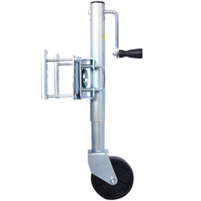 Load image into Gallery viewer, Trailer Jack, Boat Trailer Jack 32.8 in, Bolt-on Trailer Tongue Jack Weight Capacity 1000 lb, with PP Wheels and Handle for Lifting RV Trailer, Horse Trailer, Utility Trailer, Yacht Trailer