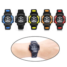 Load image into Gallery viewer, Waterproof Kids Boys Sports Multifunction Electronic LED Alarm Date Wrist Watch