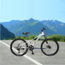 Load image into Gallery viewer, Mountain Bike for Girls and Boys Mountain 24 inch shimano 7-Speed bike