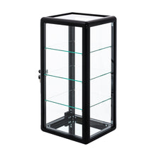Load image into Gallery viewer, Tempered Glass Counter Top Display Showcase with Sliding Glass Door and Lock,Standard Aluminum Framing with Sliding Glass Door and Lock-display cabinet