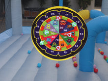 Load image into Gallery viewer, Multifunctional Jump 'n Slide Inflatable Bouncer for Kids Complete Setup with Blower - 198" x 180" Play Area - 96" Tall