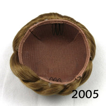 Load image into Gallery viewer, Womens Chignon Hairstyle Hair Extension Black/Brown Updo Hair Piece Clip-In Bun