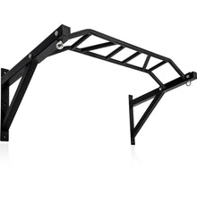 Load image into Gallery viewer, 47" Pull Up Bar Wall Mounted Multi-Grip w/Hangers for Punching Strength Training