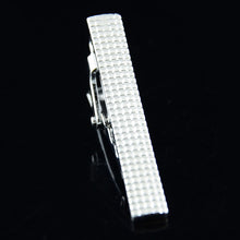 Load image into Gallery viewer, Fashion Men Metal Silver Simple Necktie Tie Bar Clasp Clip Clamp Short Mini Pin