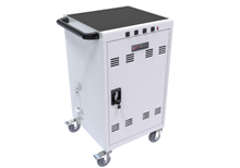 Load image into Gallery viewer, Mobile Charging Cart and Cabinet for Tablets Laptops 31+4-Device