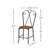 Load image into Gallery viewer, 5-Piece Tempered Glass Table w/ 4 Chairs,Modern Round Dining Table Furniture Set for Home, Kitchen, Dining Room,Dining Table and Chair