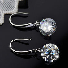 Load image into Gallery viewer, Fashion 925 Sterling Silver Women Crystal Rhinestone Ear Stud Earring Jewelry