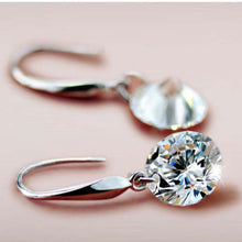 Load image into Gallery viewer, Fashion 925 Sterling Silver Women Crystal Rhinestone Ear Stud Earring Jewelry