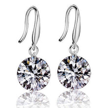 Load image into Gallery viewer, Fashion 925 Sterling Silver Women Crystal Rhinestone Ear Stud Earring Jewelry