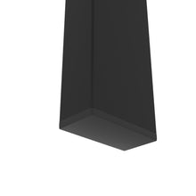 Load image into Gallery viewer, Glass two layer tea table, small round table, bedroom corner table, living room black side table