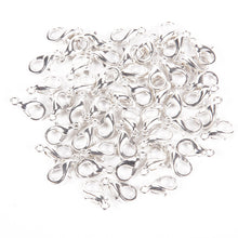 Load image into Gallery viewer, 50Pcs Jewelry Loose Lobster Clasp Suitable for Necklace Bracelets DIY 10mm-14mm