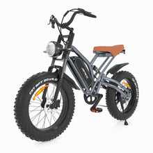 Load image into Gallery viewer, JANSNO Electric Bike 20" x 4.0 Electric Bike for Adults with 750W Brushless Motor, Long-Lasting 48V 14Ah Removable Battery, 7-Speed Transmission , 20 Inch Fat Tires ,spoked wheel,UL Certified .