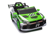 Load image into Gallery viewer, 12V4A 20W*2 one button start, forward and backward, high and low speed, music, front light, power display, two doors can open, 2.4G R/C, seat belt four wheel absorber KIDS RIDE ON CAR
