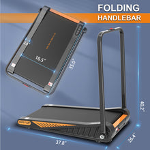 Load image into Gallery viewer, Under Desk Walking Pad, Treadmill 8% Incline 2.5HP 280LBS with Remote Control