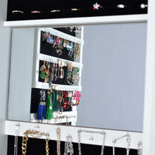 Load image into Gallery viewer, Full Length Mirror 360° Swivel Jewelry Cabinet