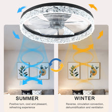 Load image into Gallery viewer, Ceiling Fan with Lights Dimmable LED