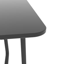 Load image into Gallery viewer, Modern Tempered Glass Tea Table Coffee Table, Table for Living Room,Black