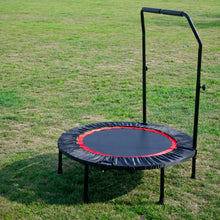 Load image into Gallery viewer, 40 Inch Mini Exercise Trampoline for Adults or Kids Indoor Fitness Rebounder Trampoline with Safety Pad Max. Load 300LBS