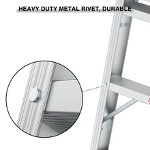 Load image into Gallery viewer, Work Platform Aluminum Portable Bench Folding Ladder ANSI Capacity 225 LBS 40"