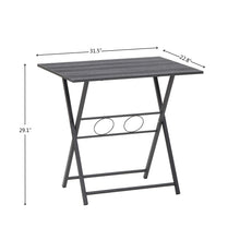 Load image into Gallery viewer, Folding Office Table, Small Foldable Desk for Small Spaces, Space Saving Computer Table Writing Workstation for Home Office, No Assembly Required for Office