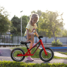 Load image into Gallery viewer, ECARPAT Balance Bike, Magnesium Alloy Frame Toddler Bike,Lightweight Sport Training Bicycle with 12" Rubber pneumatic tires,Adjustable Seat for Kids Ages 1-5 Years Old.