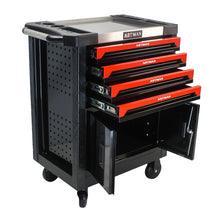 Load image into Gallery viewer, REMOVABLE 4 DRAWERS TOOL CART WITH LOCK