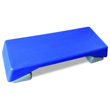 Load image into Gallery viewer, Aerobics Step Platform Height-Adjustable Fitness Equipment Stepper Trainer Exercise Step Platform Sliding Lifting Pad Blue