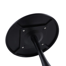Load image into Gallery viewer, Modern 23.6'' Diameter Solid Metal Base Black Round End Table
