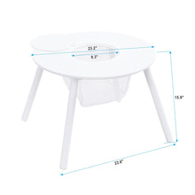 Load image into Gallery viewer, Children's panel table with 4 chairs