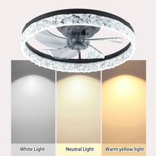 Load image into Gallery viewer, Ceiling Fan with Lights Dimmable LED