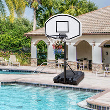 Load image into Gallery viewer, Portable Poolside Basketball Hoop Swimming Pool 3.1ft to 4.7ft Height-Adjustable Basketball System Goal Stand for Kids