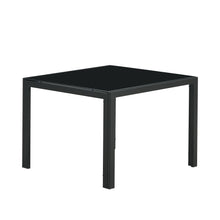 Load image into Gallery viewer, Coffee Table Set of 2, Square Modern Table with Tempered Glass Finish for Living Room,Black
