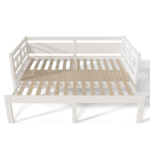 Load image into Gallery viewer, Twin Extending Daybed with Trundle, Wooden Daybed, White