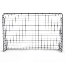 Load image into Gallery viewer, 6.55FT Football Goal with Field Ropes, Galvanized Pipe-Including Two Football-Goal for Kids and Adults,Silver