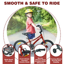 Load image into Gallery viewer, ZUKKA Kids Bike,16 Inch Kids' Bicycle with Training Wheels for Boys Age 4-7 Years,Multiple Colors