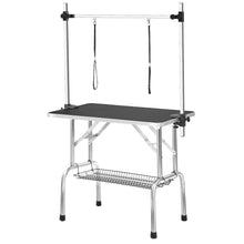 Load image into Gallery viewer, 36" Professional Dog Pet Grooming Table Adjustable Heavy Duty Portable w/Arm & Noose & Mesh Tray