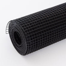 Load image into Gallery viewer, 24 inch×50 ft Black Vinyl Coated Hardware Cloth, 21 Gauge 1/4 inch Black PVC Hardware Cloth, Black Welded Wire Fence Supports Poultry-Netting Cage-Home Improvement and Chicken Coop