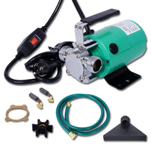 Load image into Gallery viewer, Water Transfer Pump, 115V 330 Gallon Per Hour - Portable Electric Utility Pump with ON/OFF Switch and 6' Water Hose Kit - Remove Water From Garden, Hot Tub, Pool, Aquariums, and More