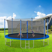 Load image into Gallery viewer, 14FT Trampoline with Safety Enclosure Net,Heavy Duty Jumping Mat and Spring Cover Padding for Kids and Adults, Ladder