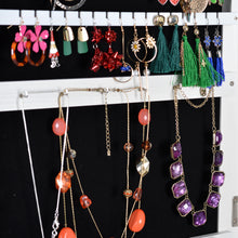 Load image into Gallery viewer, Full Length Mirror 360° Swivel Jewelry Cabinet