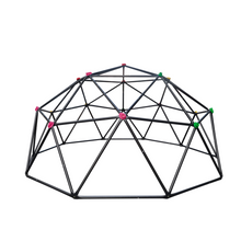 Load image into Gallery viewer, XCF006 Ten sided climbing frame for outdoor playground for age 3+ climber with Colorful Climbing Stones 10ft