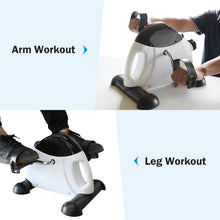 Load image into Gallery viewer, Mini Exercise Bike Rehabilitation training walking machine home rehabilitation maximum weight 120KG with electronic display and instep restraint strap.