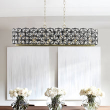 Load image into Gallery viewer, Modern Champagne Gold Oval Crystal ceiling chandelier Luxury Home Decor Light Fixture