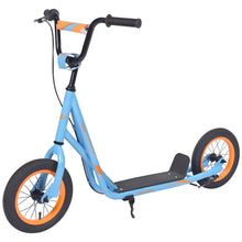 Load image into Gallery viewer, Youth Scooter Kick Scooter for Kids 6+ with Adjustable Handlebar, 12 Inch Inflatable Wheels ,Widened non-slip Footboard